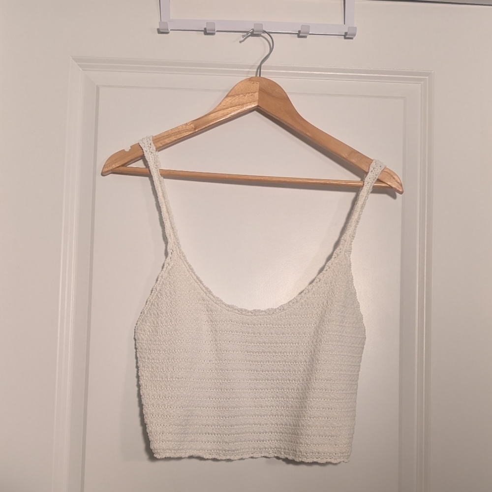 Aerie Summer Nights Cropped Tank Top